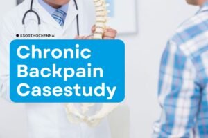 Orthopaedic spine consultation for chronic back pain at K S Ortho Chennai