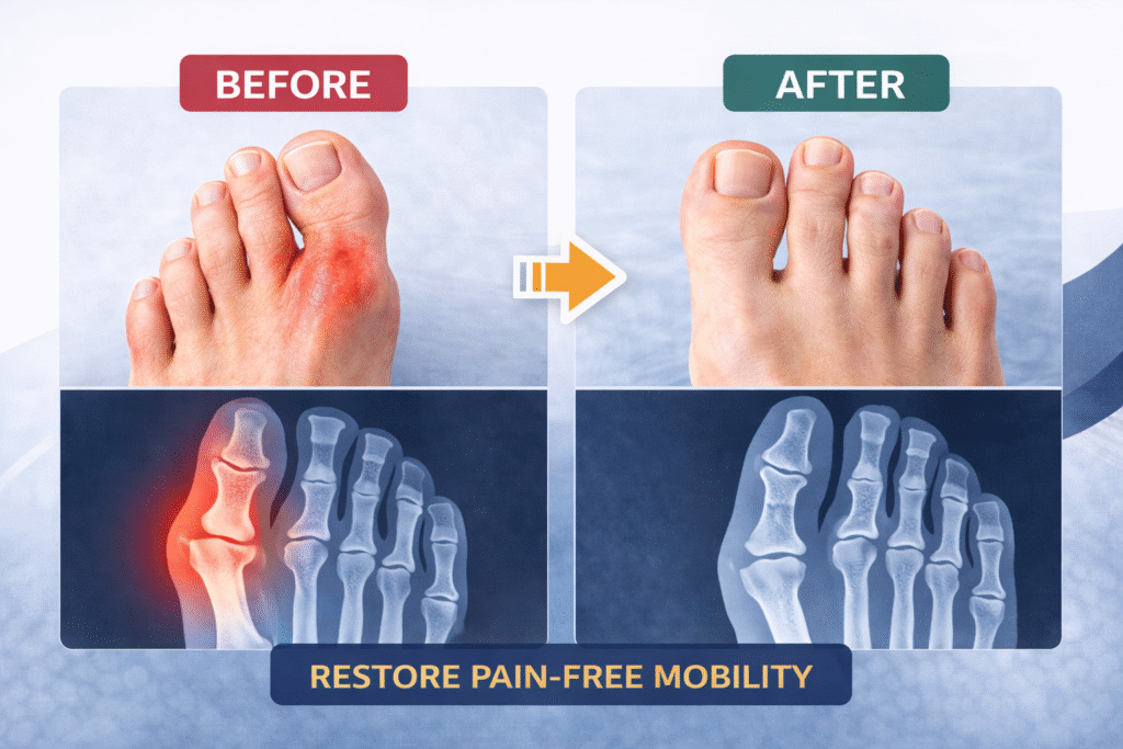 hammetoe treatment in chennai before and after treatment case study