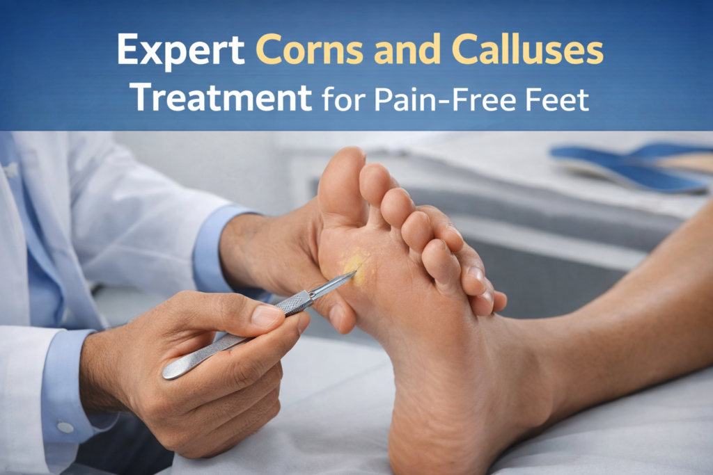 Step Comfortably Again: Your Guide to Corns and Calluses Treatment