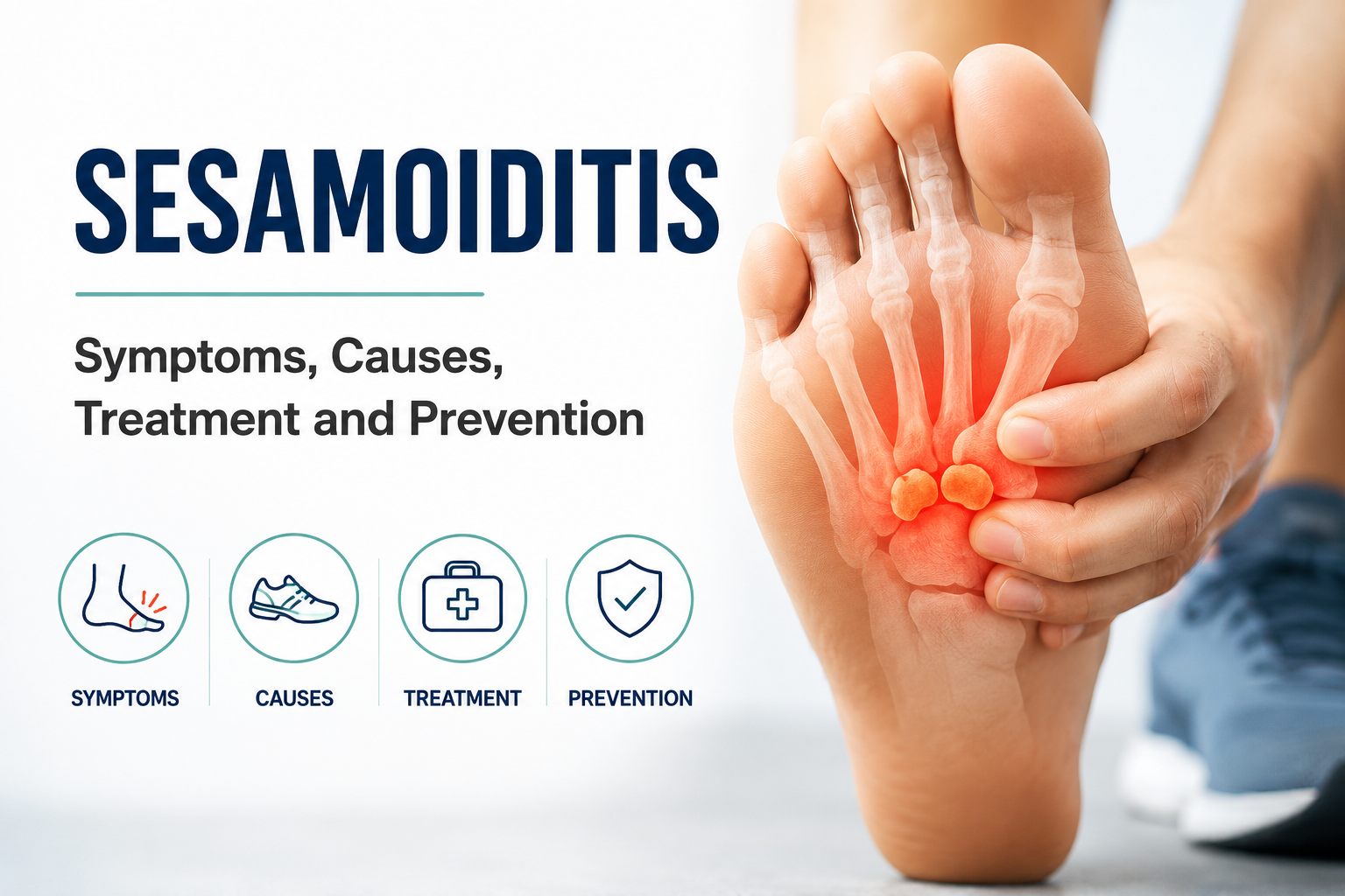Sesamoiditis: Symptoms, Causes, Treatment and Prevention