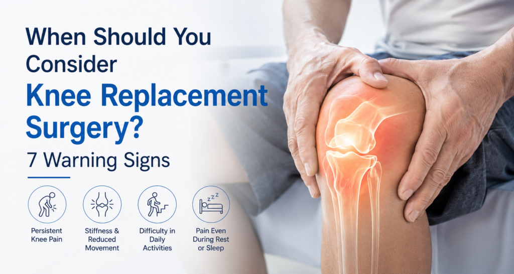 When Should You Consider Knee Replacement Surgery? 7 Warning Signs