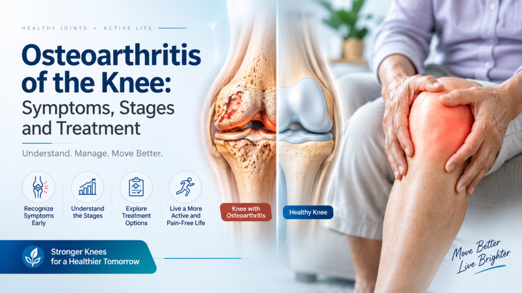 Osteoarthritis of the Knee: Symptoms, Stages and Treatment