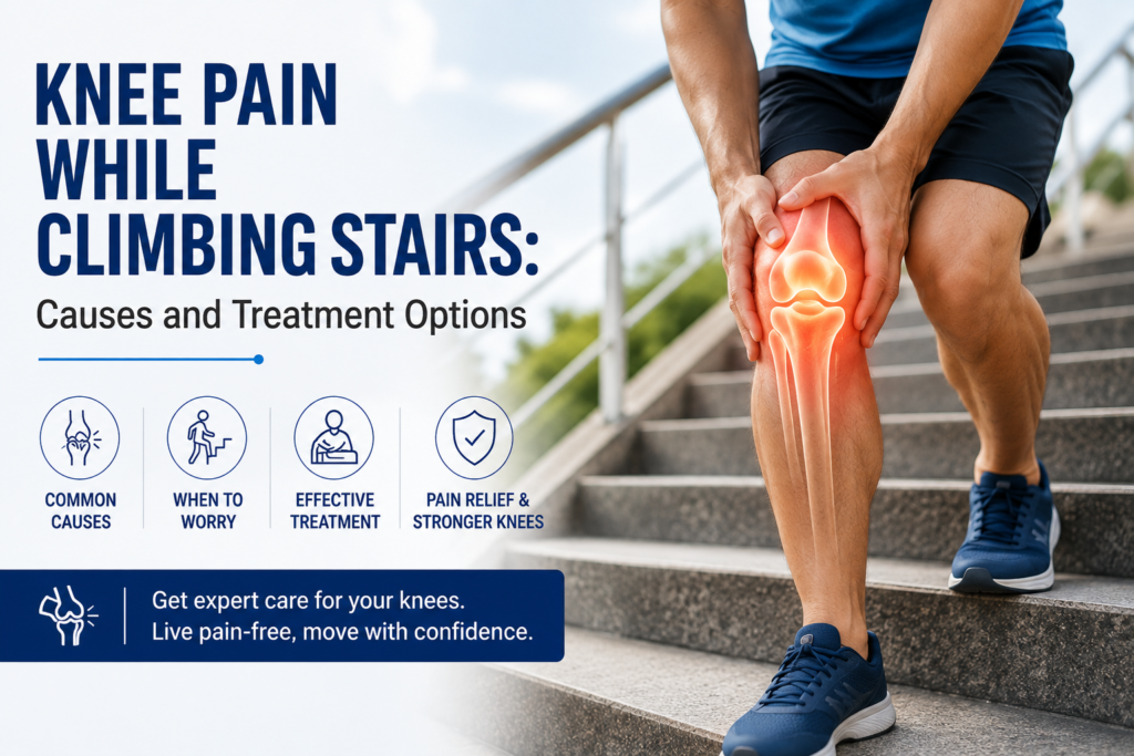 Knee Pain While Climbing Stairs: Causes and Treatment Options